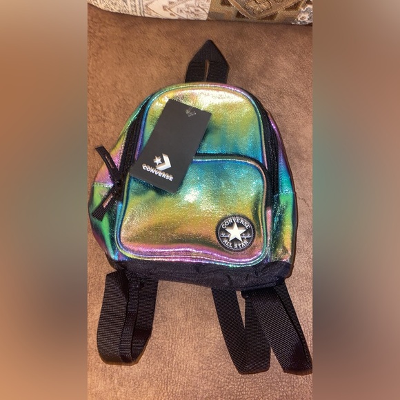 Converse All Star ⭐️ Chuck Taylor Mini backpack holographic color - Picture 9 of 10